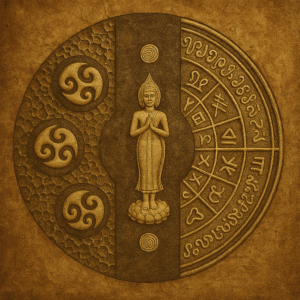 Handcrafted Thai Buddha Zodiac Wall Art